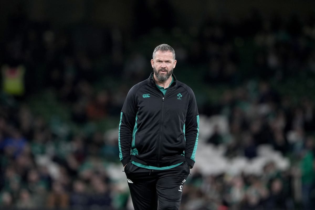 Andy Farrell admits some Ireland players ‘lucky’ to retain starting spot for Pumas clash